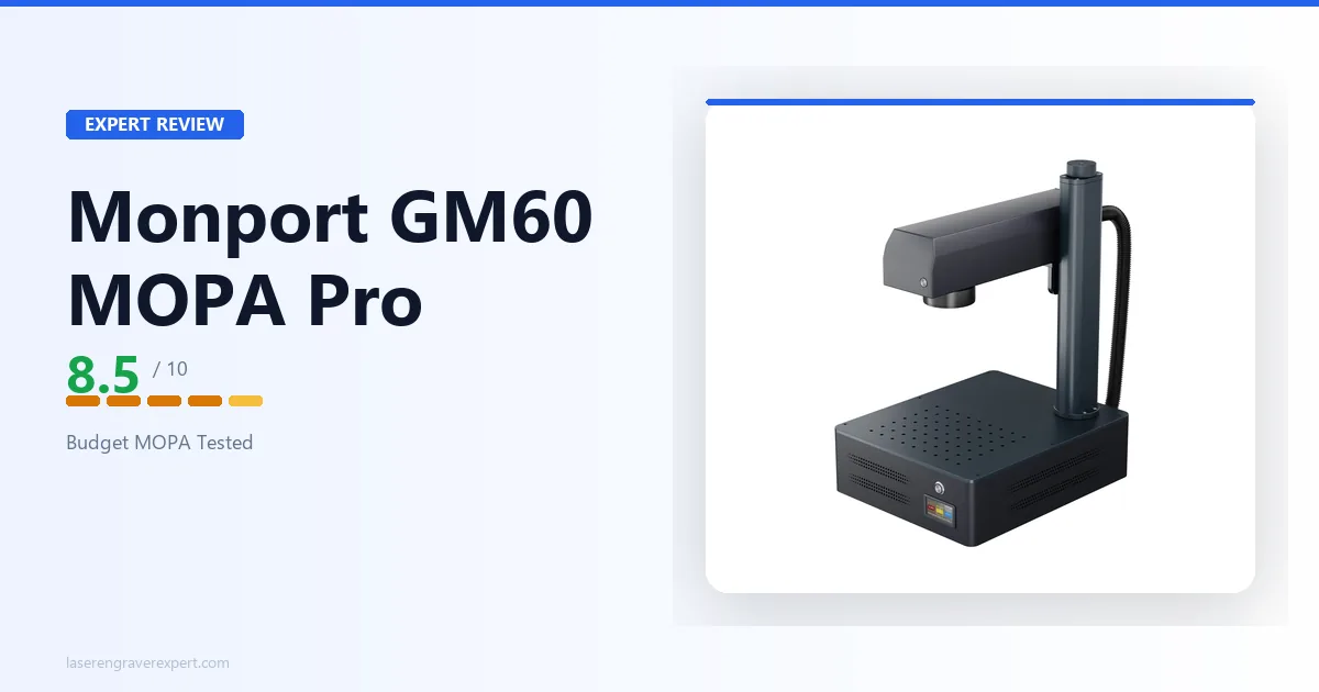 Monport GM60 MOPA Pro Review 2026: Worth $3,499?