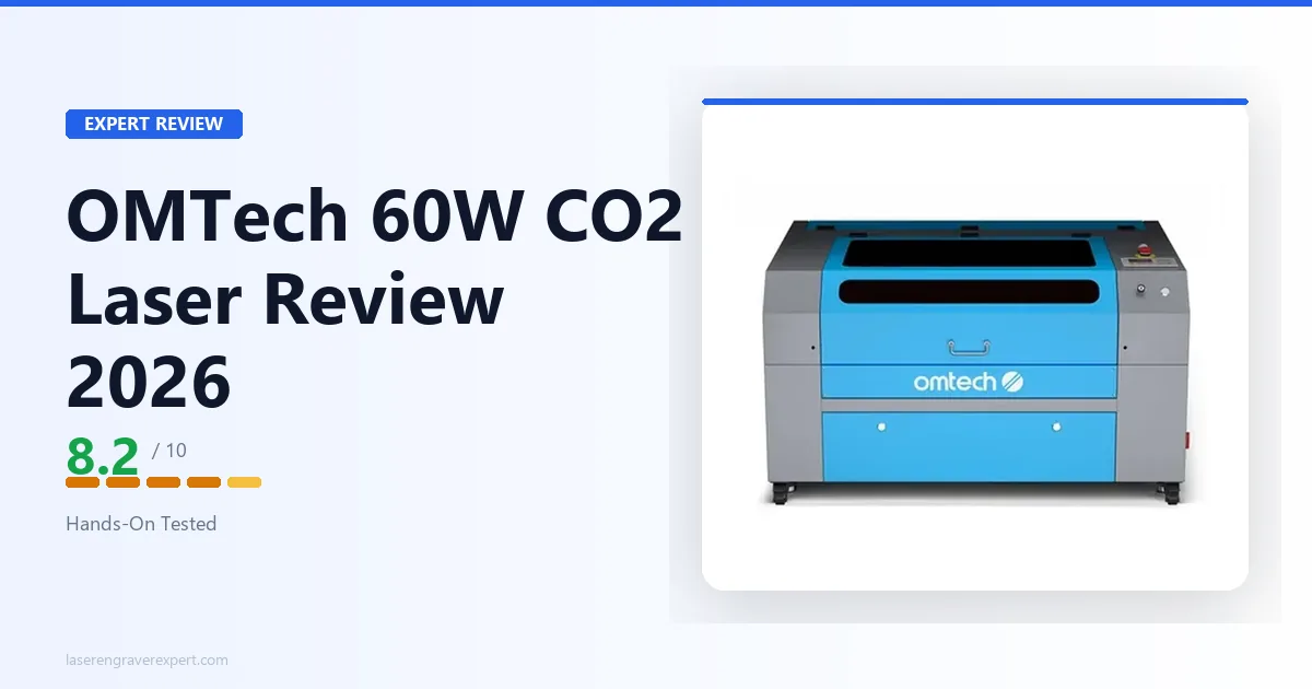 OMTech 60W Laser Review 2026: Is It Worth $2,499?