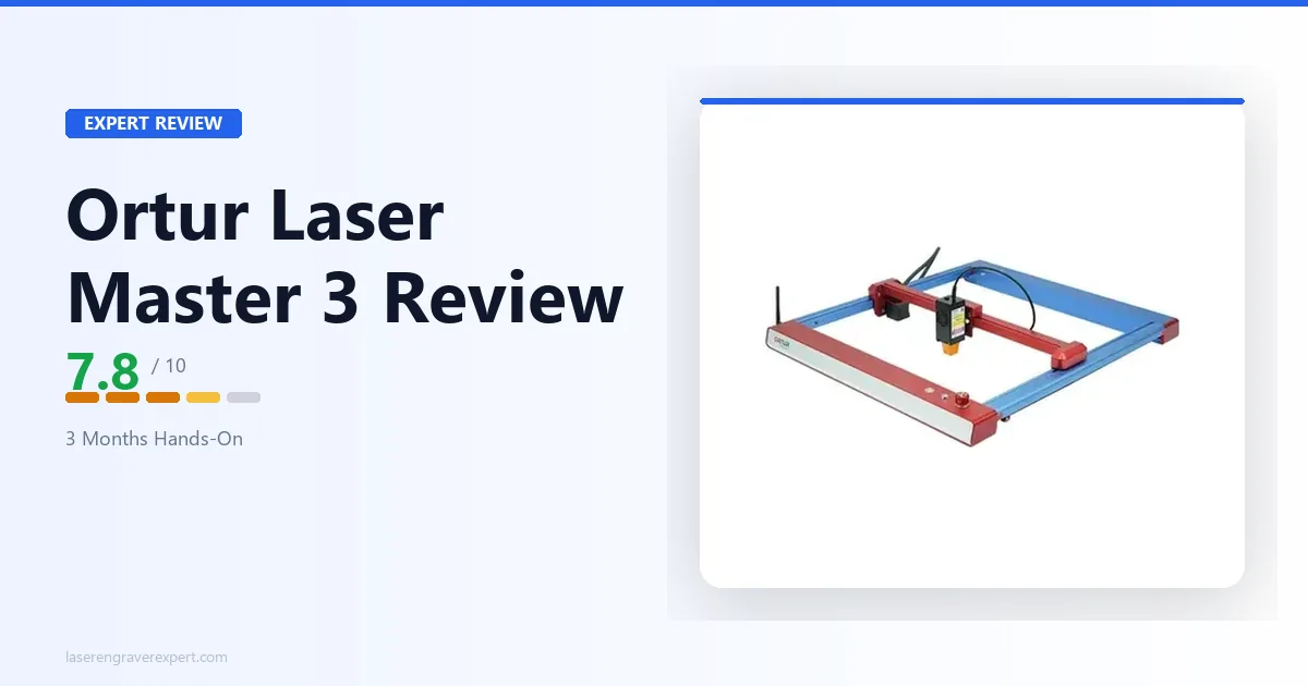 Ortur Laser Master 3 laser engraver for wood under $300