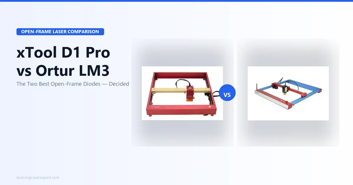 xTool D1 Pro vs Ortur Laser Master 3: The Definitive 2026 Comparison